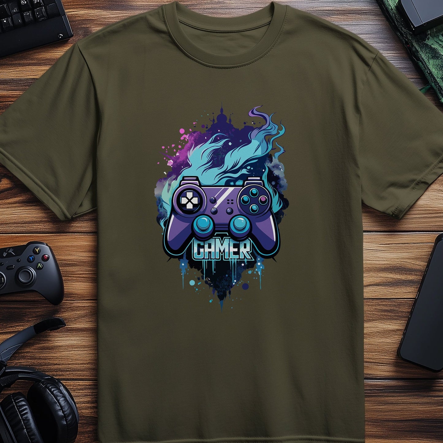 Gamer4 Flame controller T-Shirt