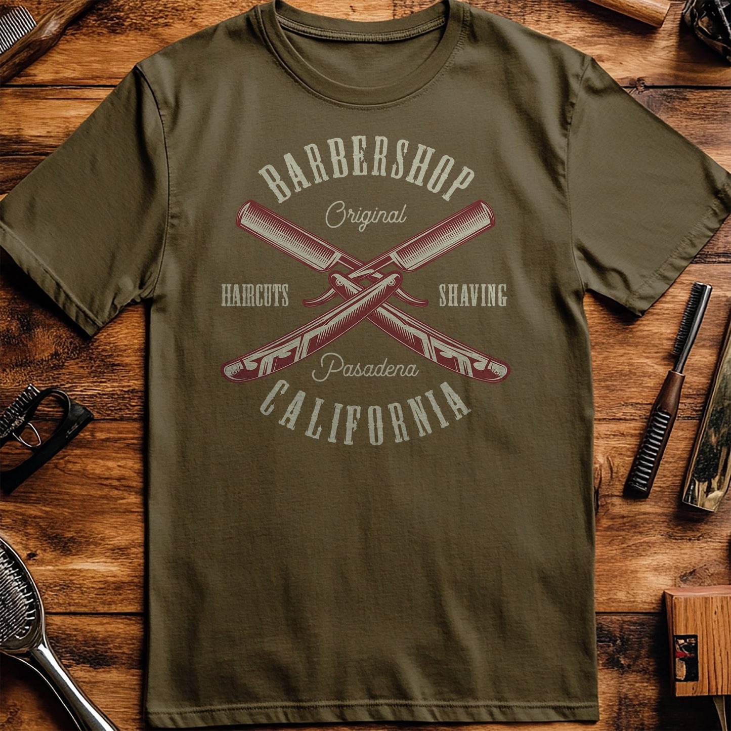 Barbershop Razor T-Shirt