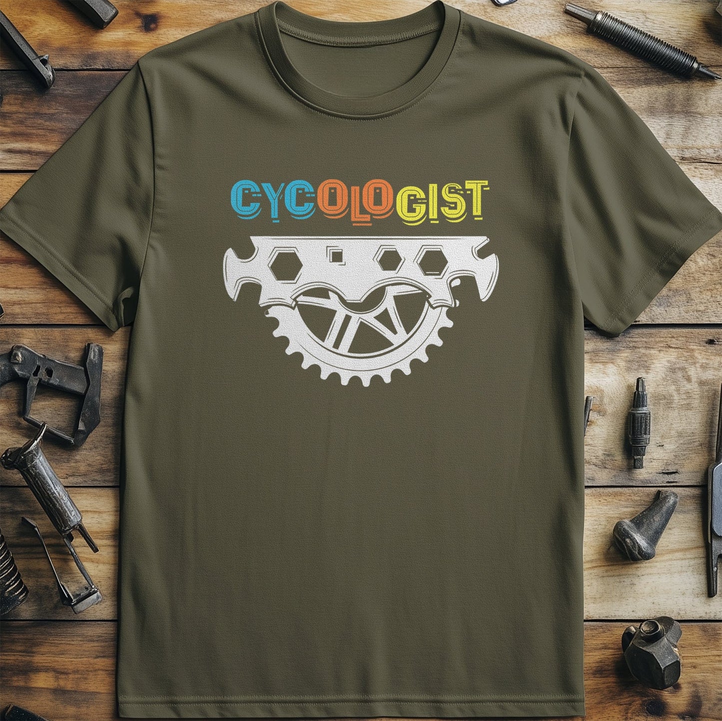 Cycologist T-shirt Pedal