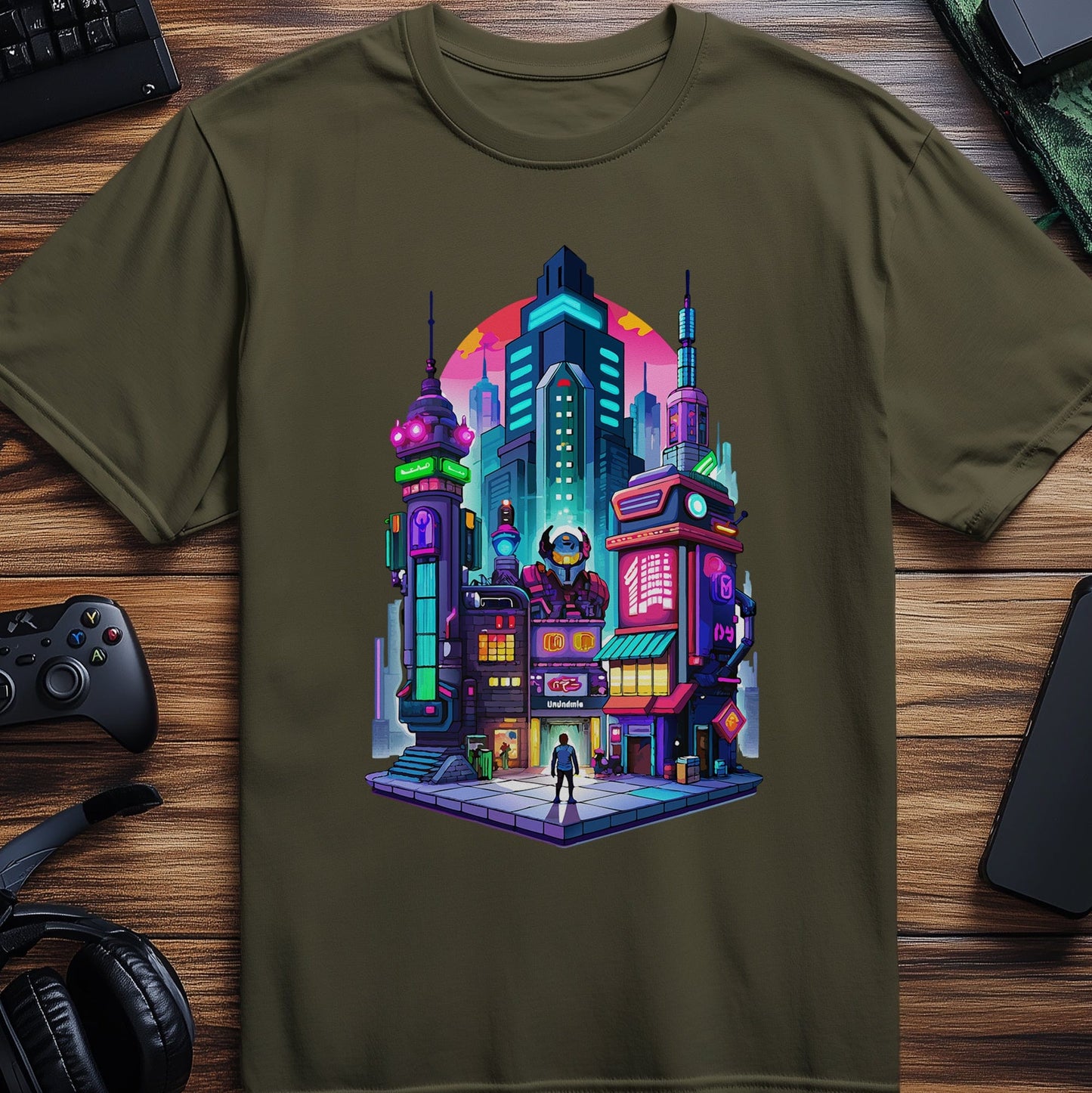 Pixel 65 T-Shirt Urban Design