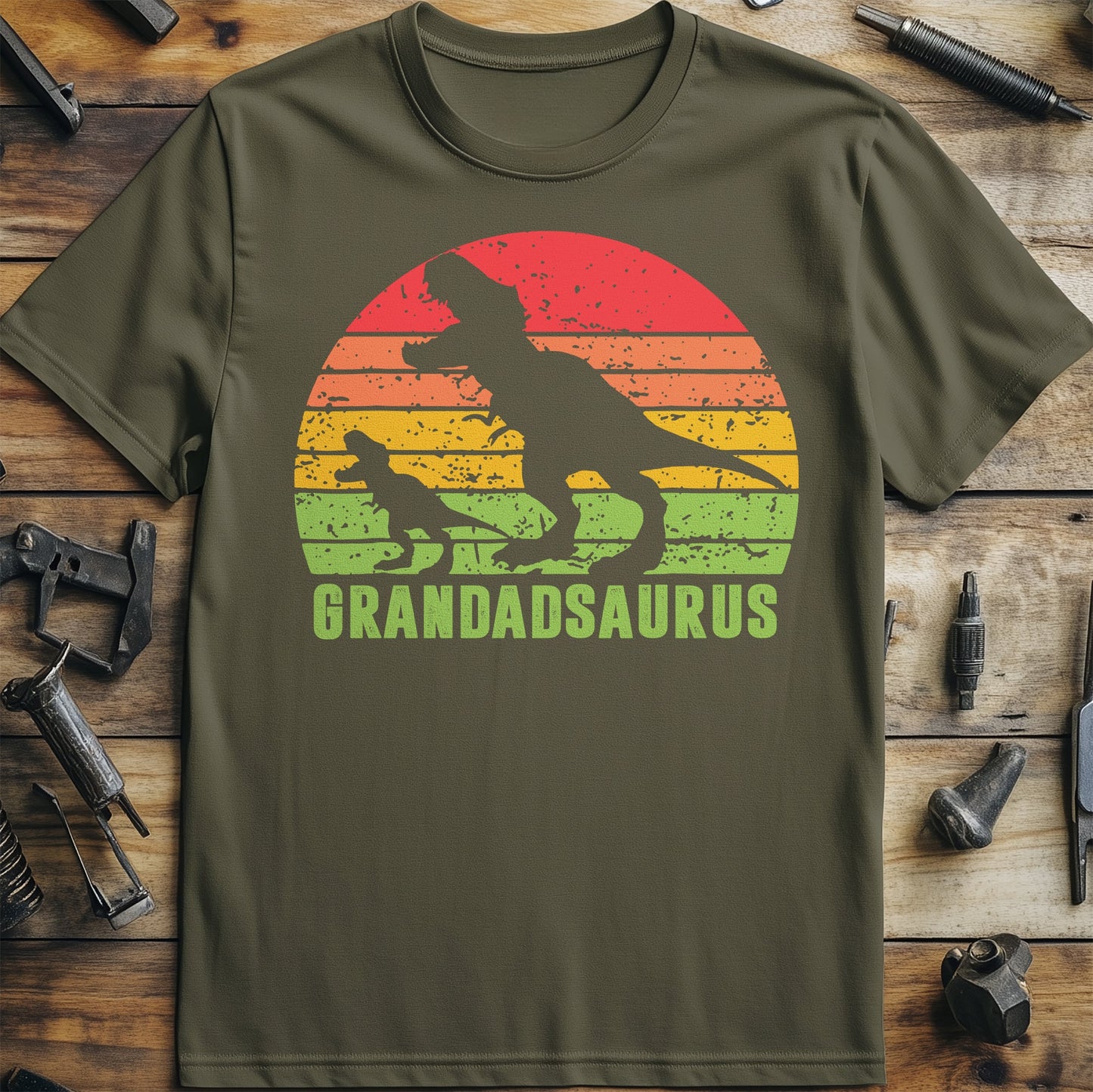 Retro Grandadsaurus T-Shirt