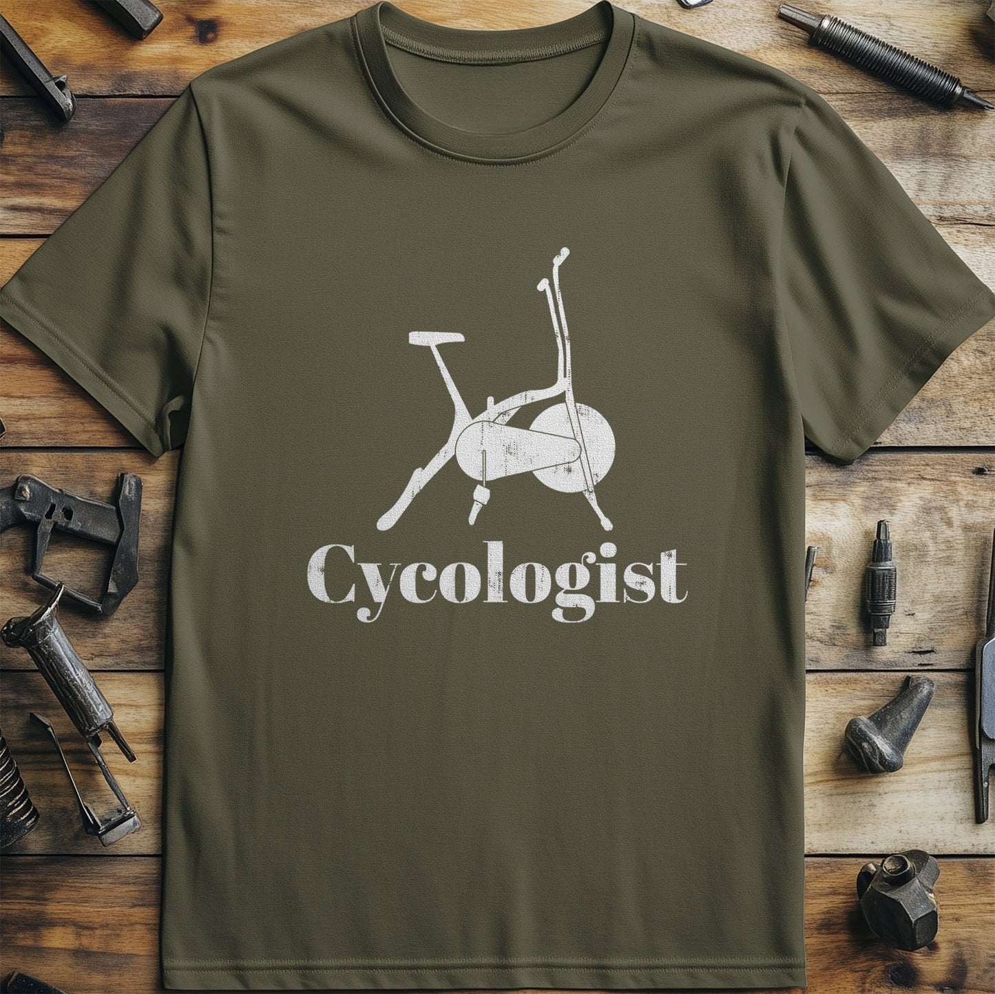Cycling (213) T-Shirt - Funny