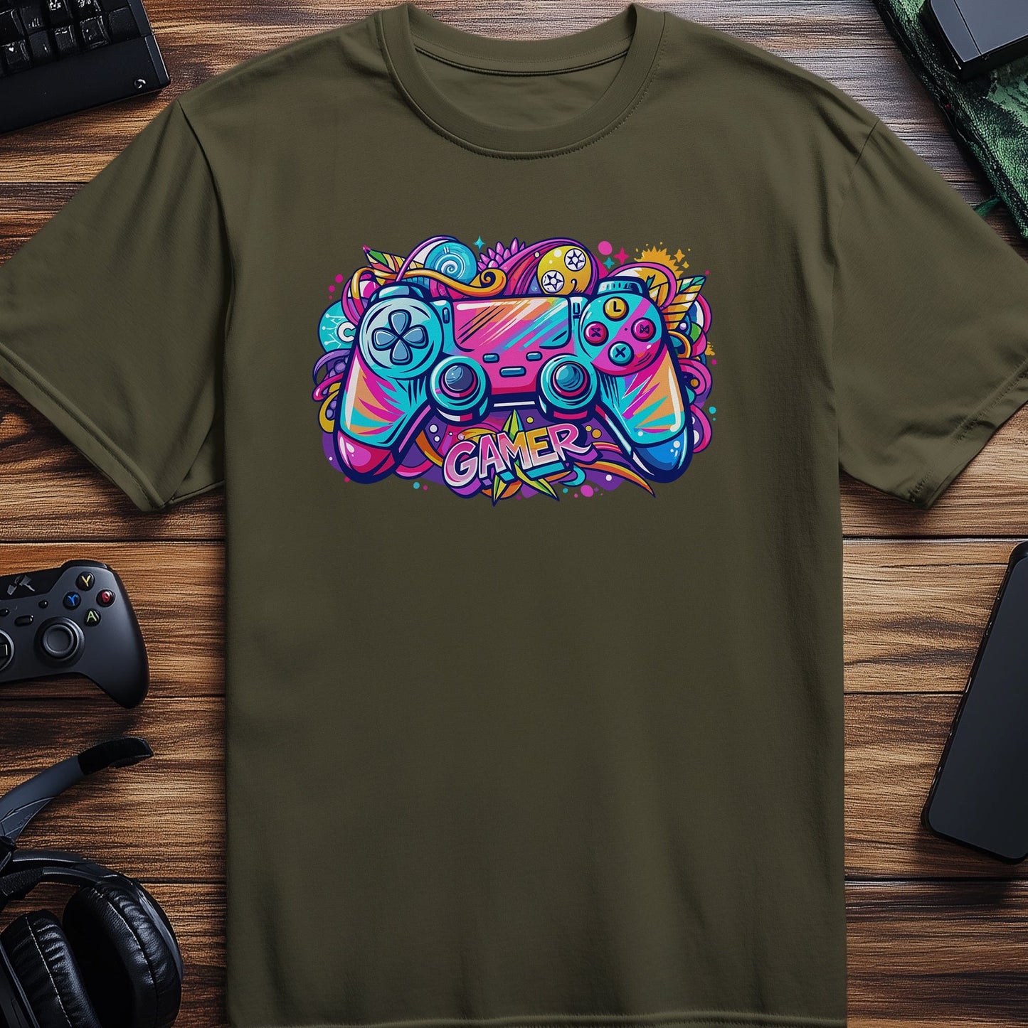 Gamer36 controller T-shirt