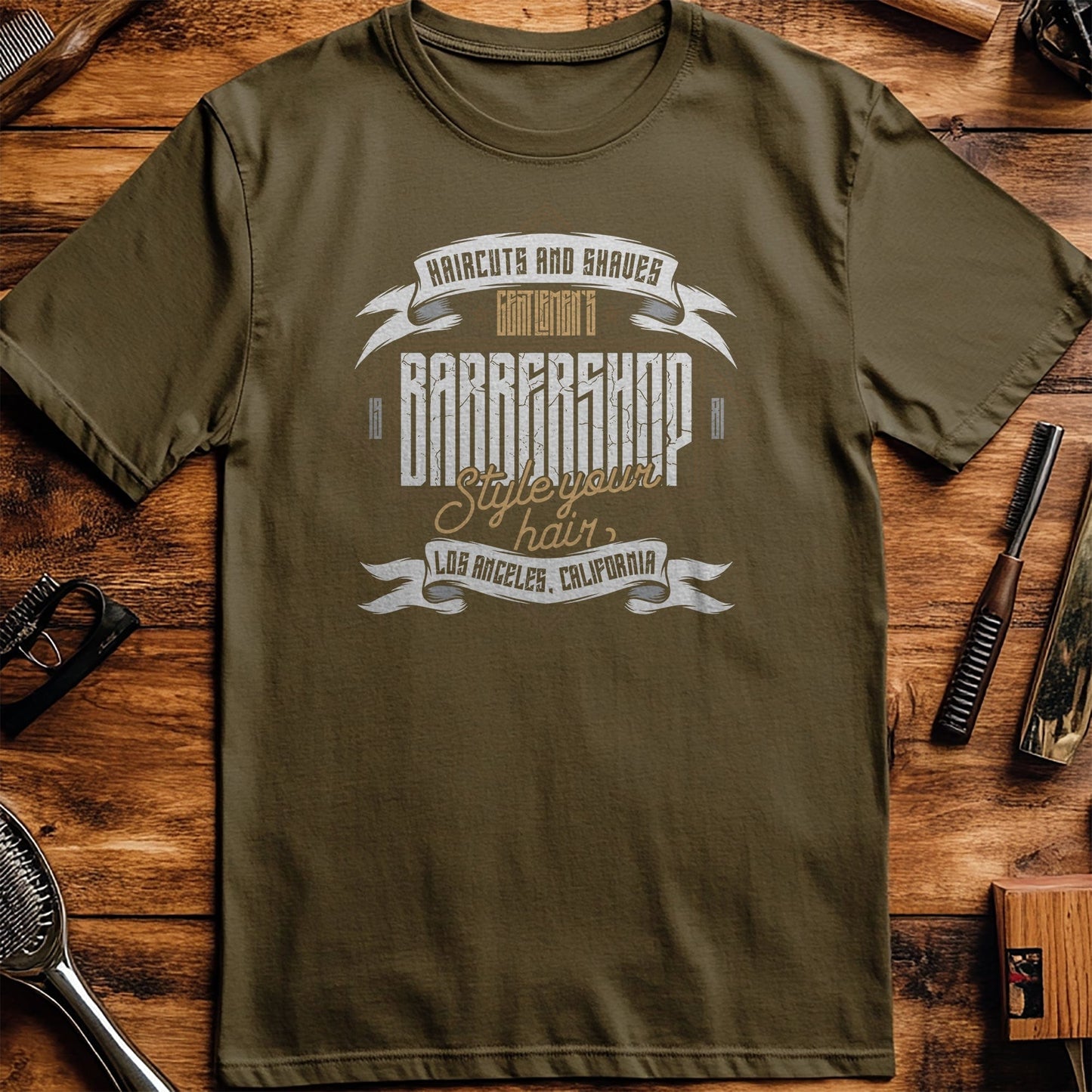 Barber Shop LA T-Shirt