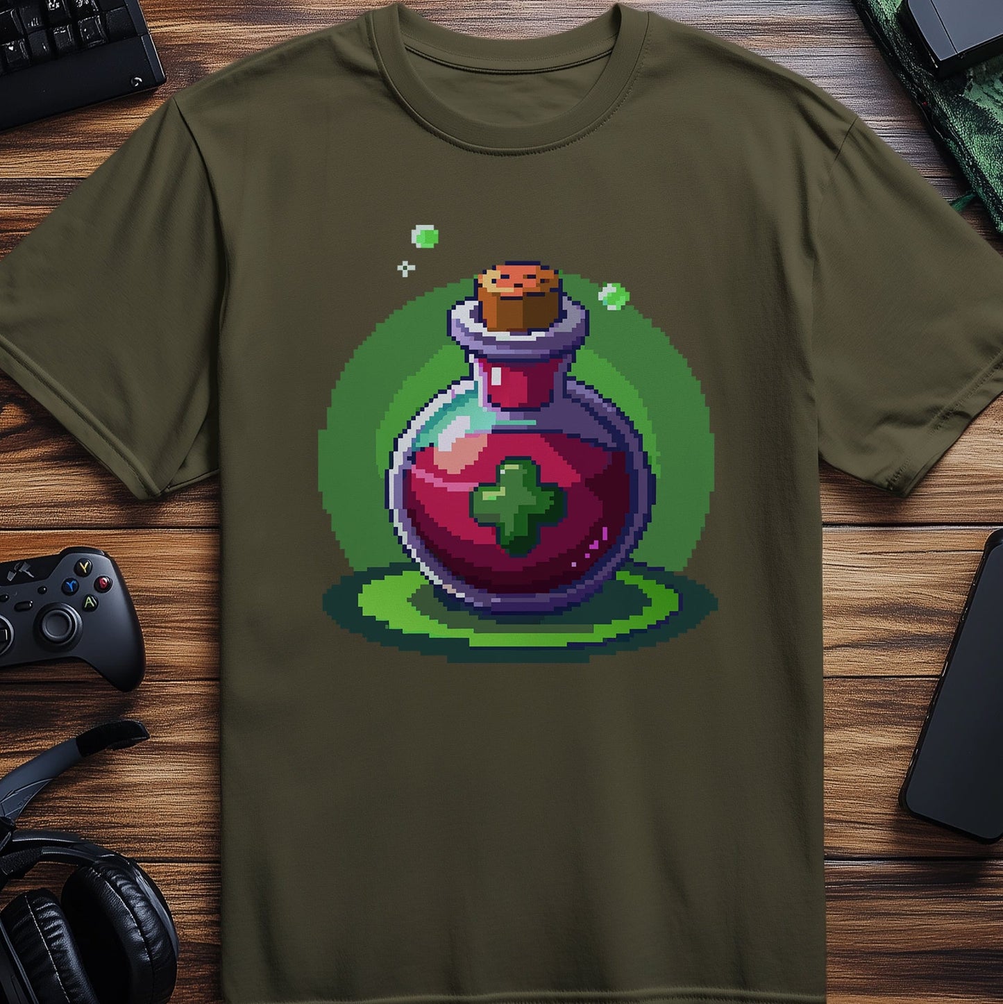 Pixel 63 Potion Bottle t-shirt