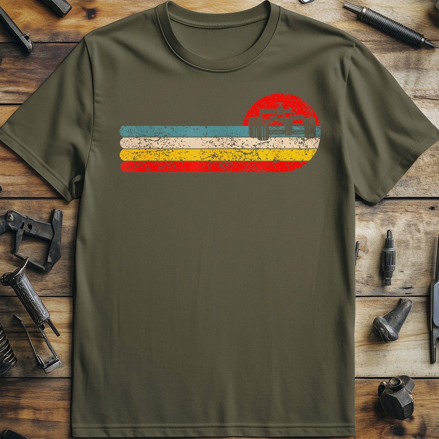 Formula Racing Retro 70s Vintage T-Shirt