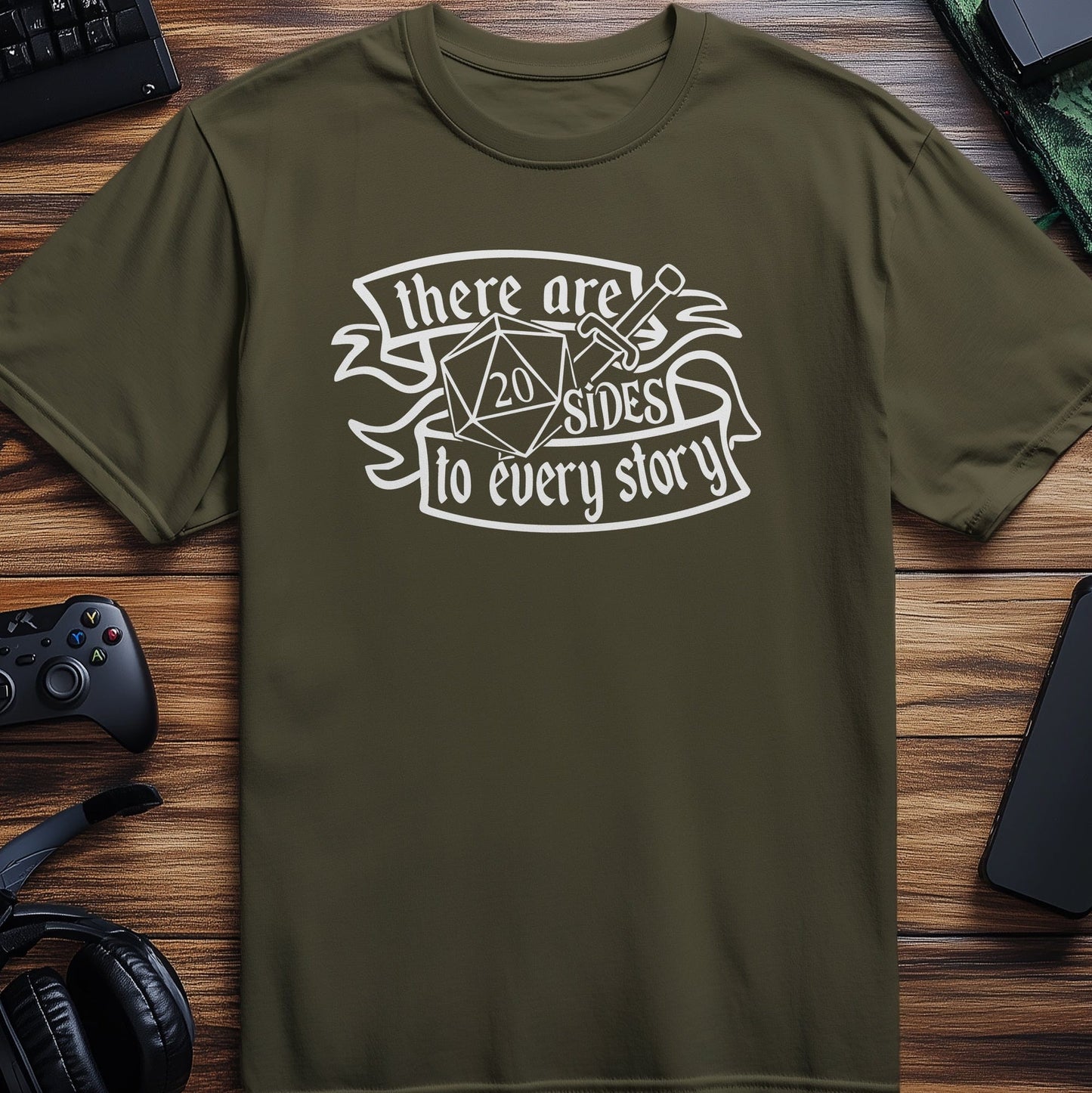 20 Sides to Every Story T-Shirt