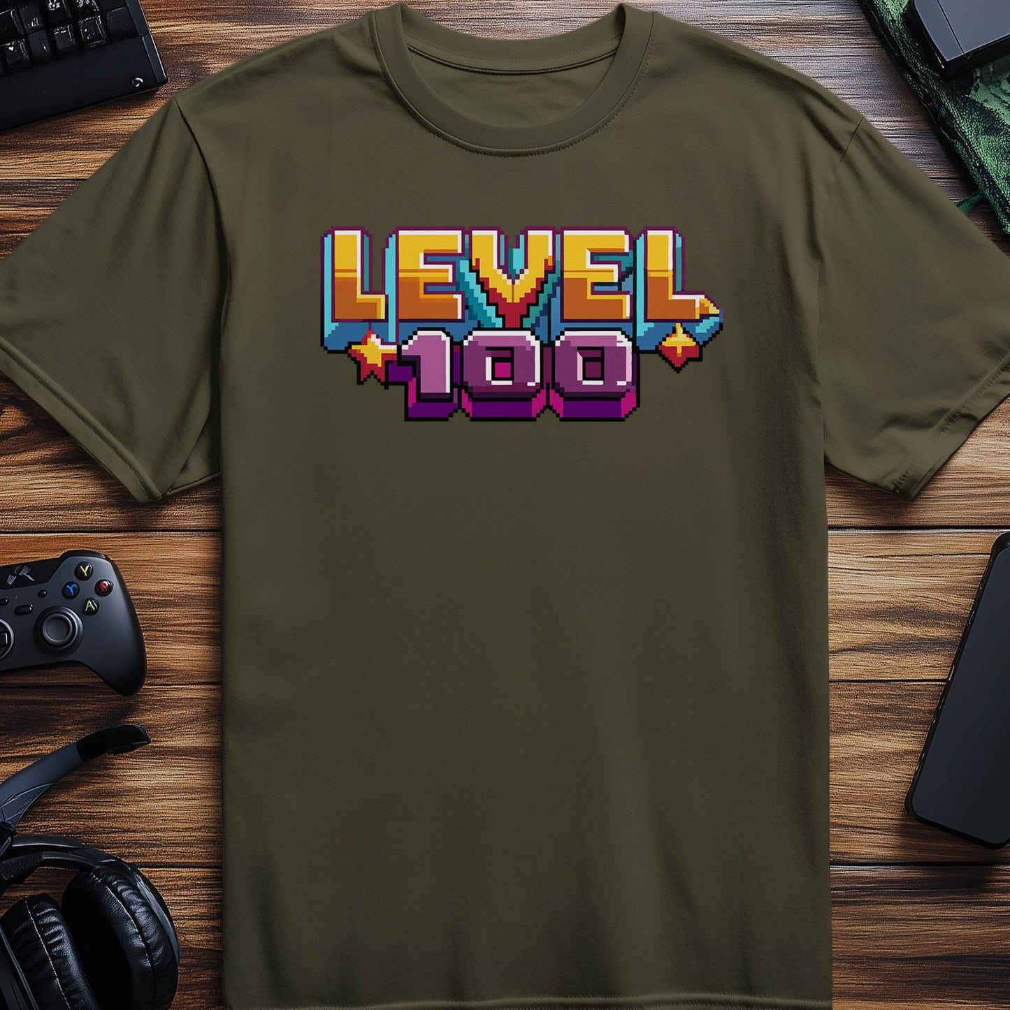 Pixel 75 Level 100 T-shirt