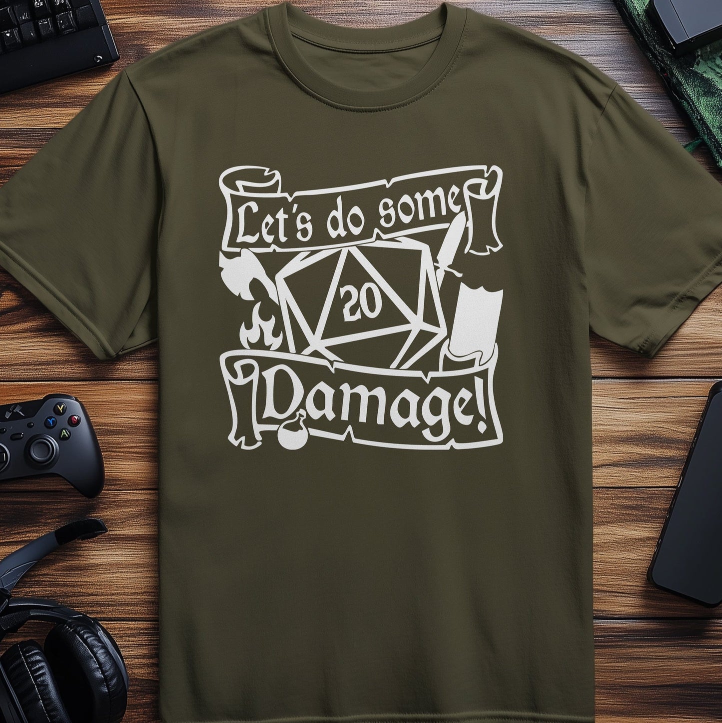 Lets Do Some Damage T-shirt