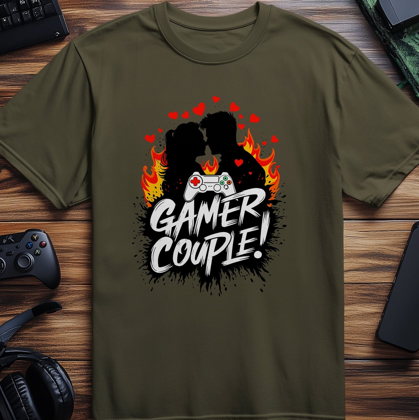 Gamer83 Gamer Couple T-Shirt