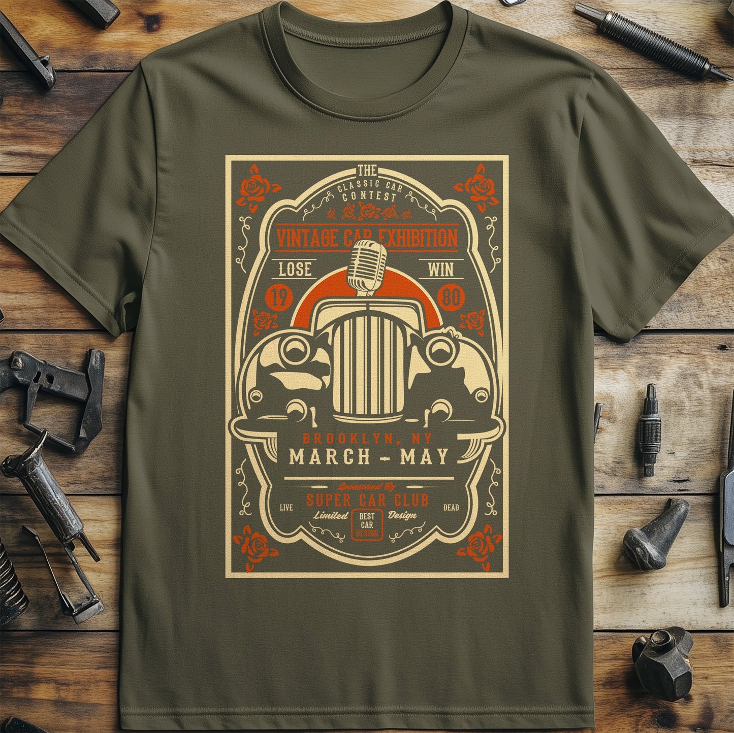 Vintage Car Exhibition T-Shirt