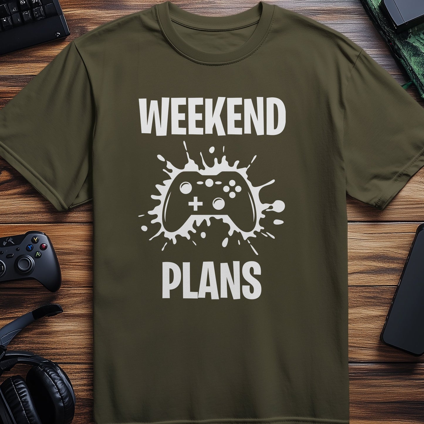 Weekend Plans Gaming T-Shirt