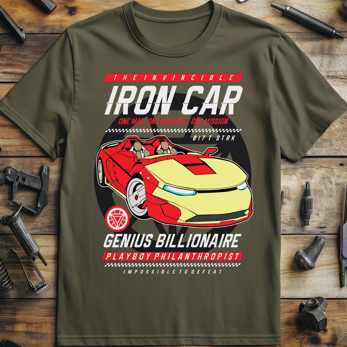 Iron Super Car T-shirt