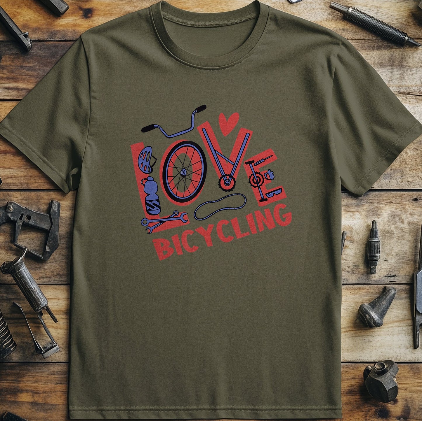 Cycling T-Shirt Love Cycling