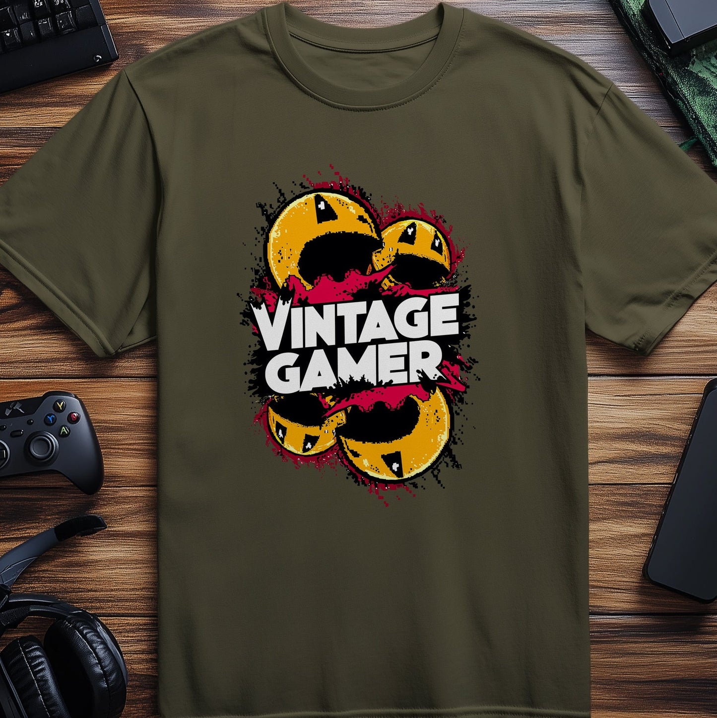 Gamer28 Vintage Gamer T-Shirt