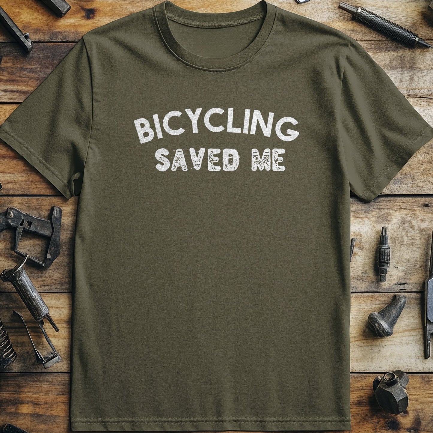 Cycling Saved Me T-Shirt