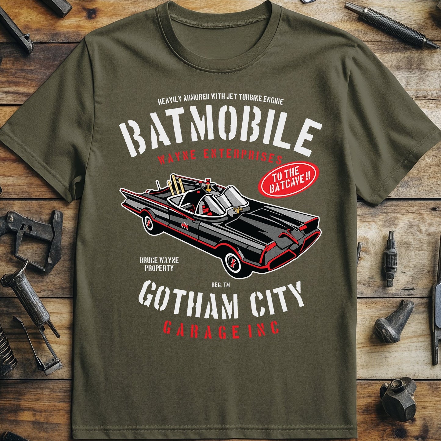 Bat Garage T-shirt