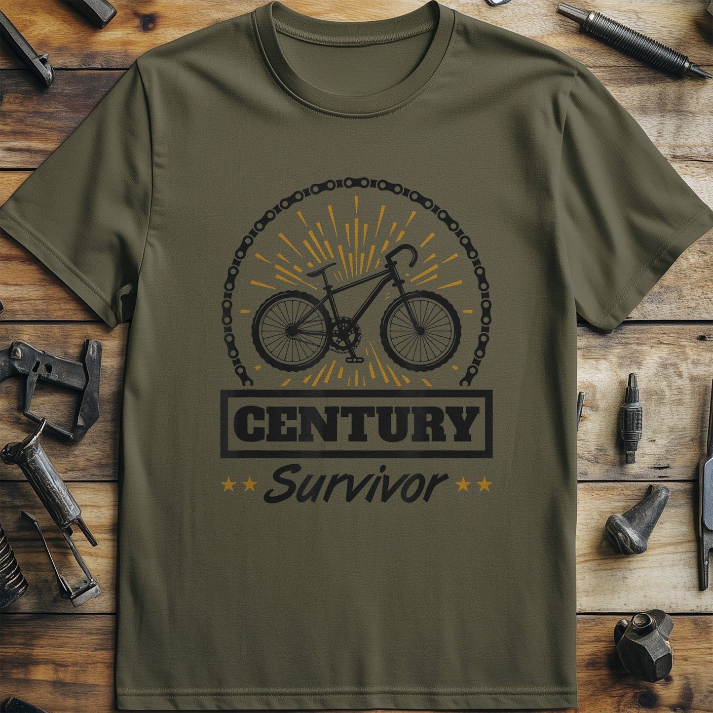 Cycling Century Survivor T-shirt