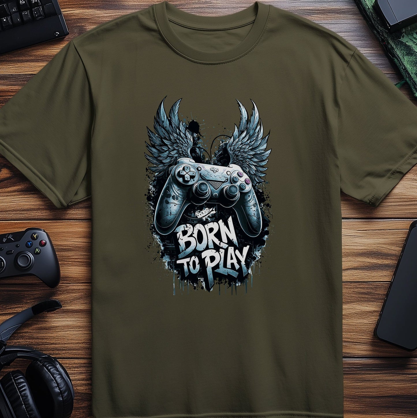 Gamer99 Born to play T-Shirt
