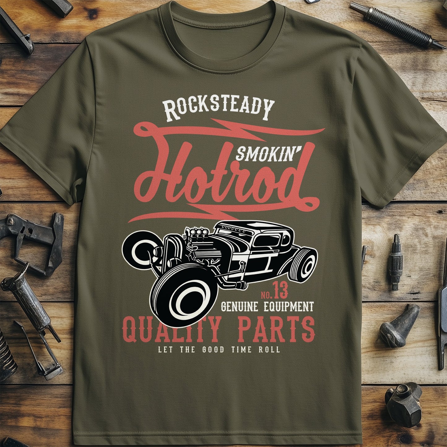 Smokin' Hotrod Quality Parts T-Shirt