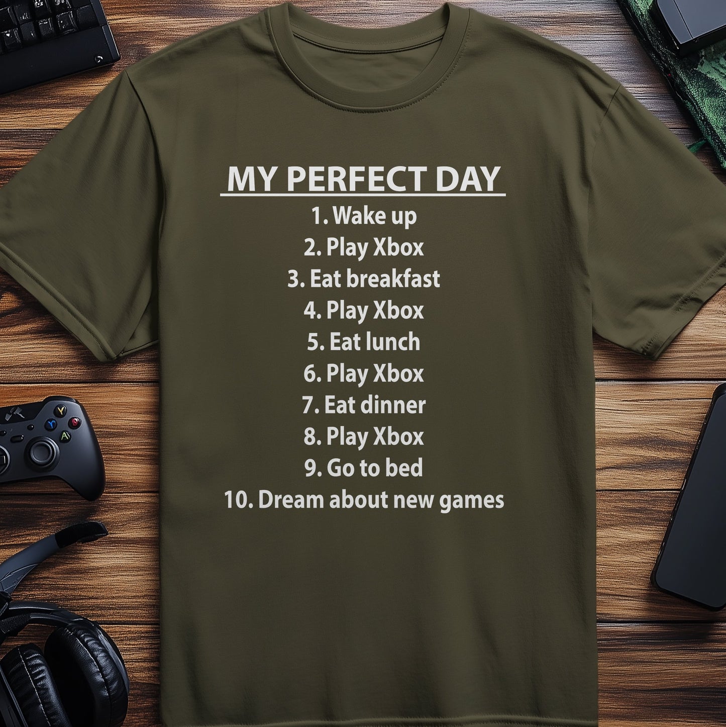My Perfect Day XBOX T-shirt