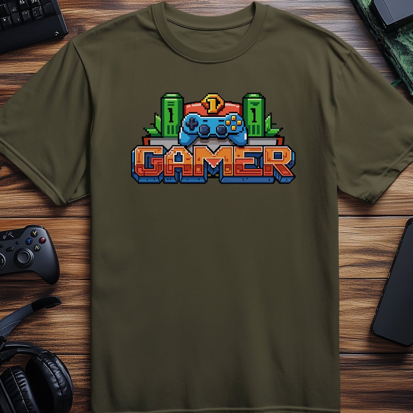 Pixel 93 Gamer T-shirt