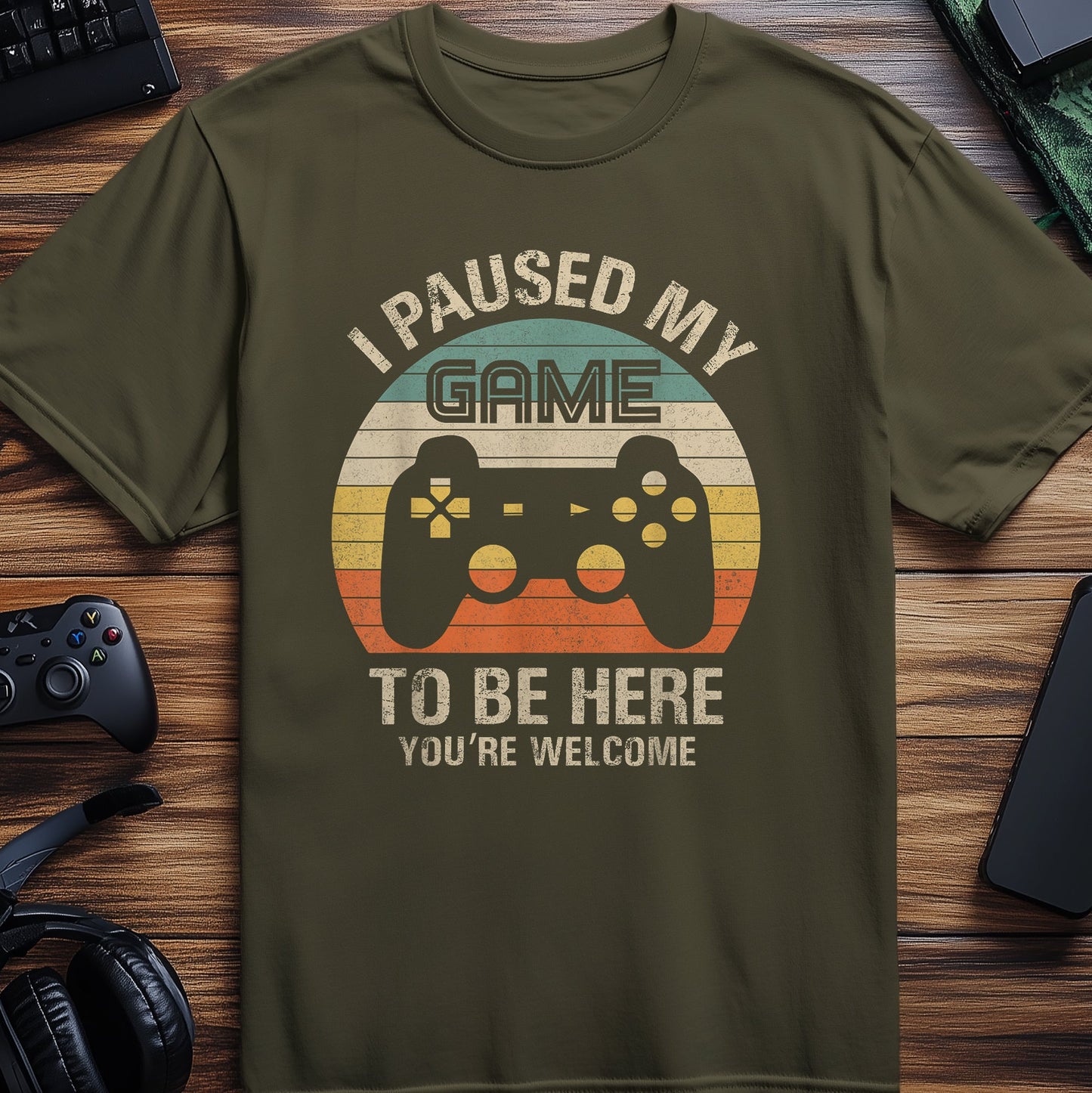 I Paused My Game for Sunset T-Shirt