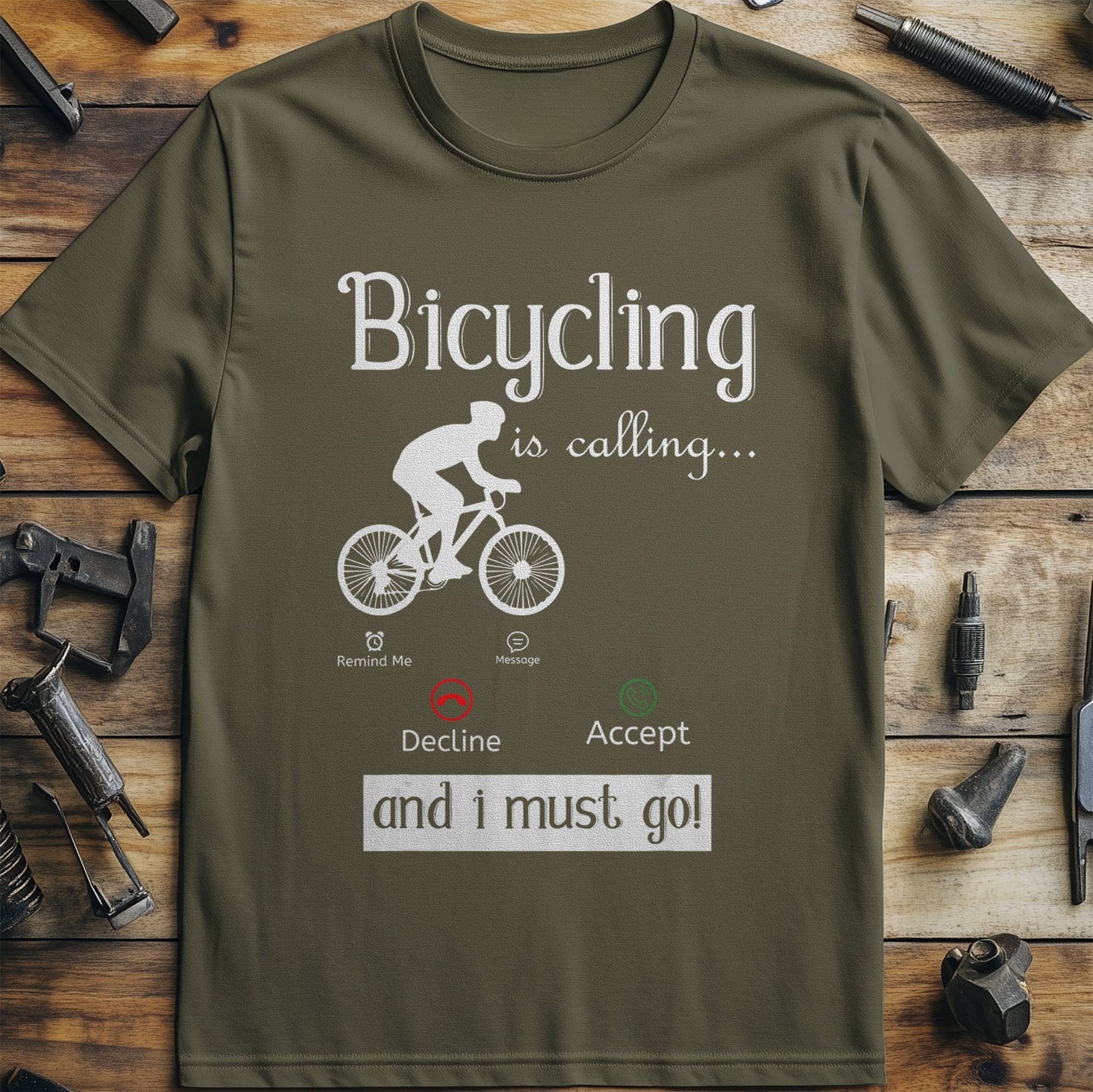 Cycling  Is Calling T-Shirt