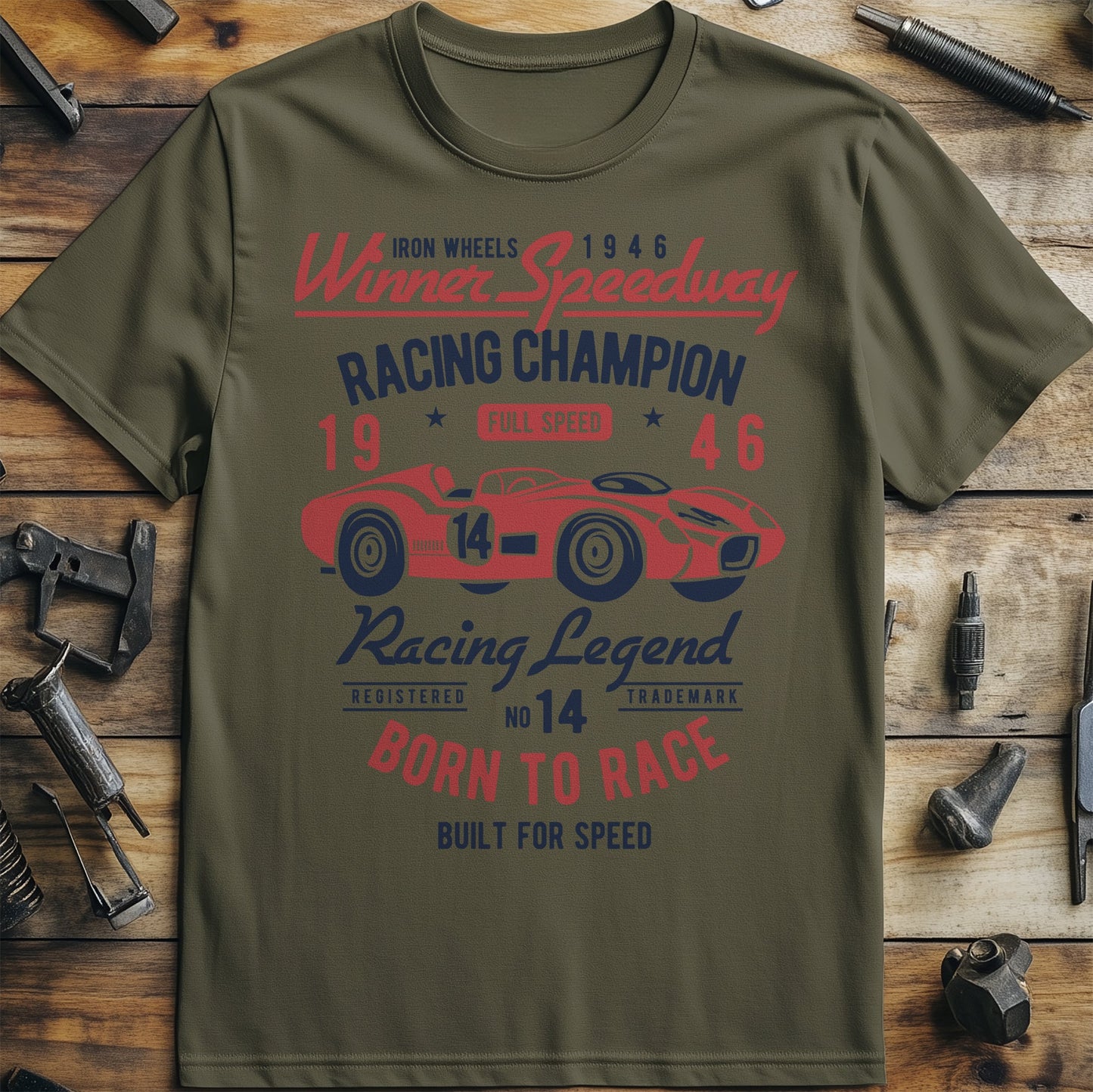 Winner Speedway Race Car T-shirt