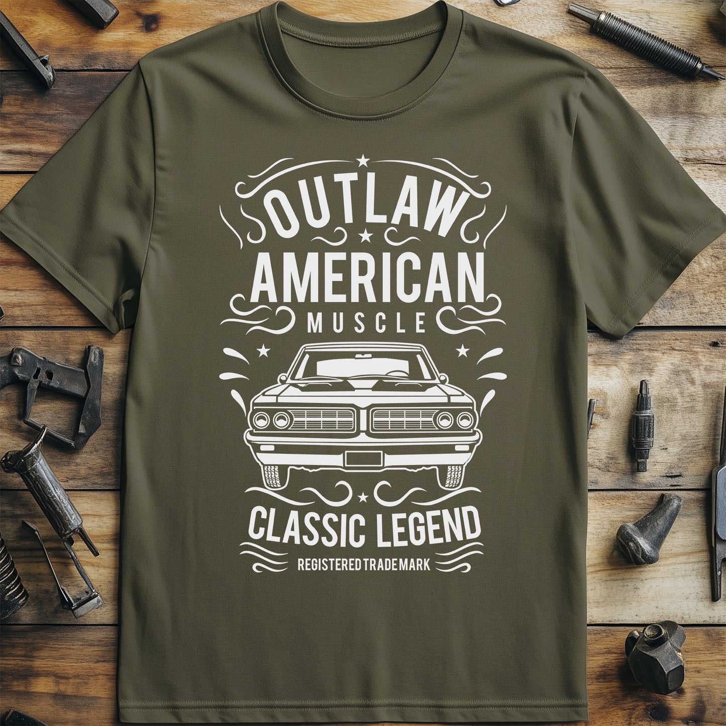Outlaw American Muscle T-shirt