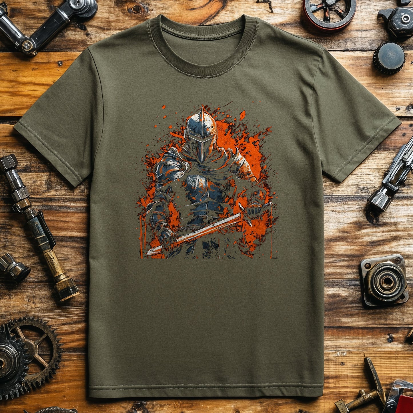 Knight-1 T-Shirt - Funny Armor for