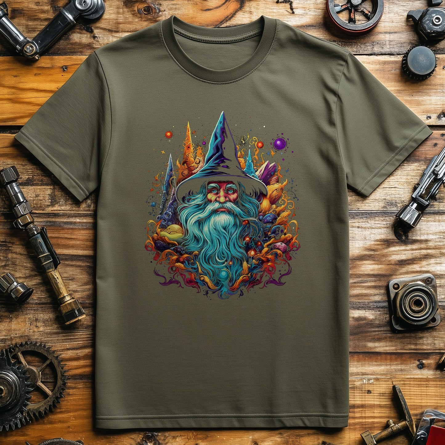 Trippy Wizard T-Shirt ‚Äì Embrace Your