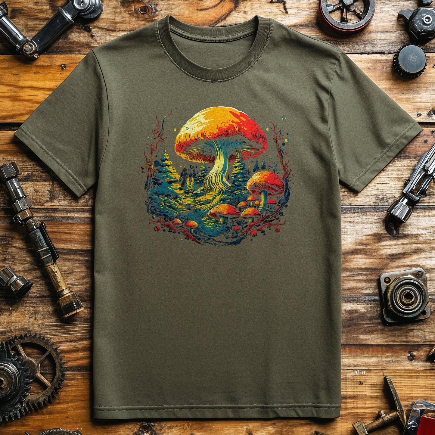 Mush-Forest T-shirt - Embrace the