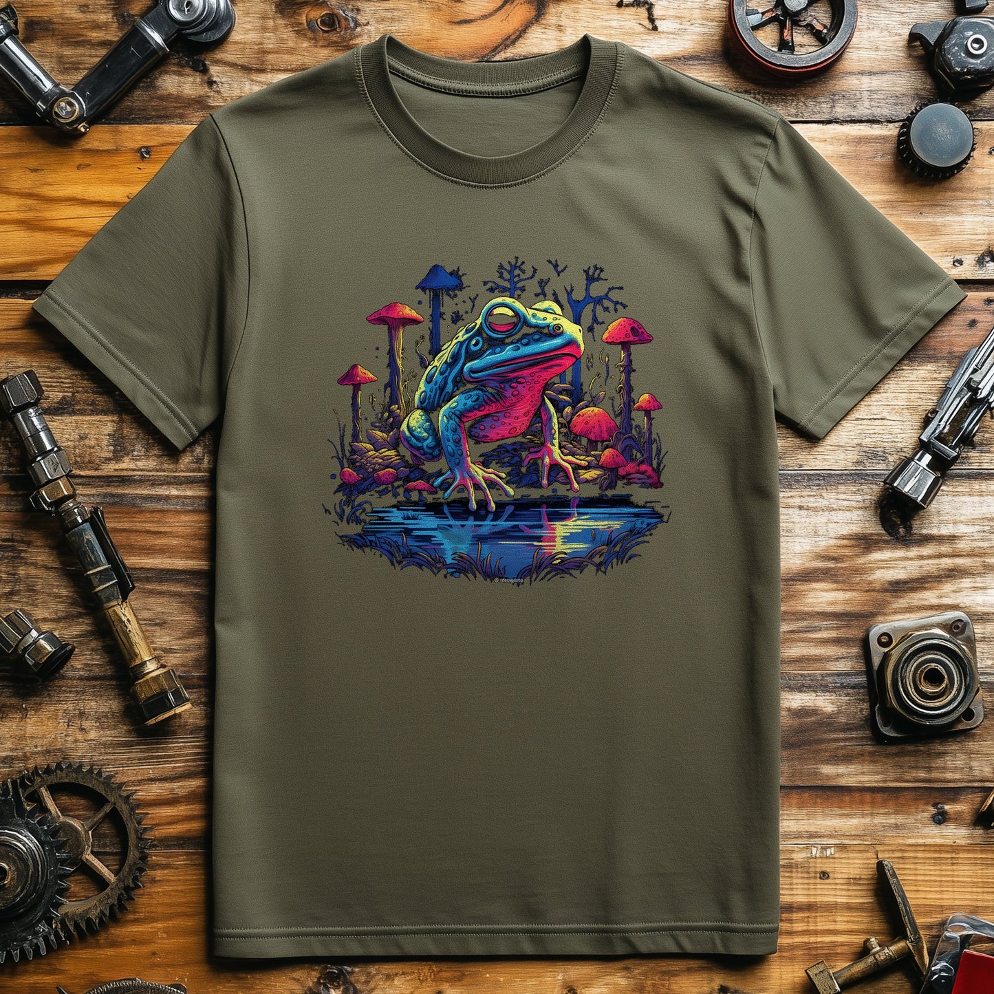 LSD Frog 4 T-Shirt - Hilarious