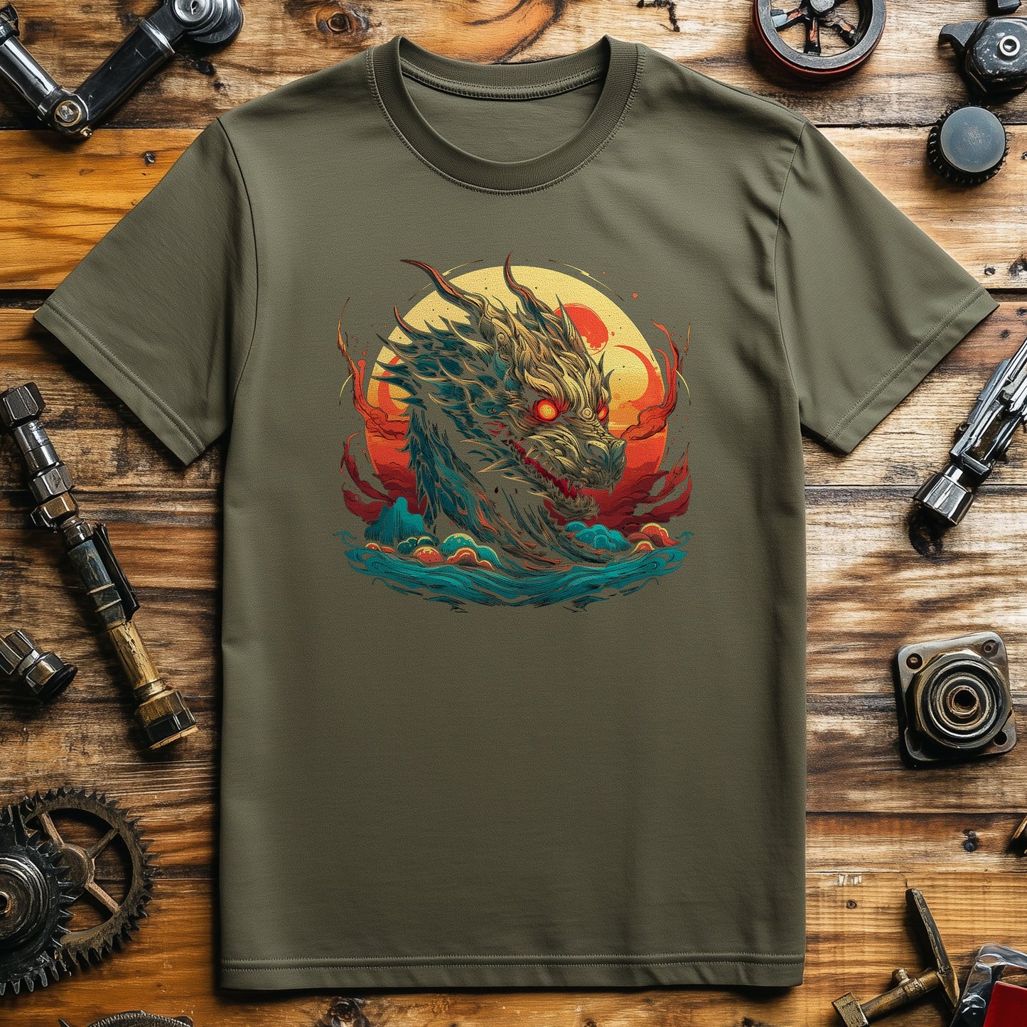Water Dragon T-shirt - Capture Your