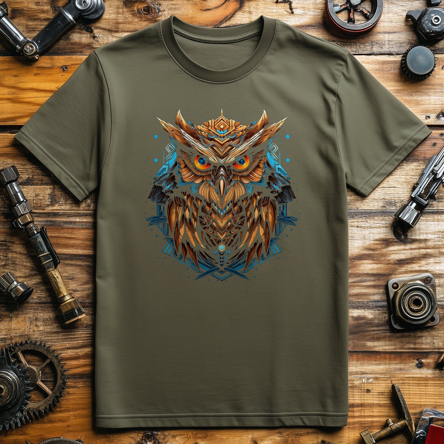 Tribal Owl-Z T-Shirt - Hootin'