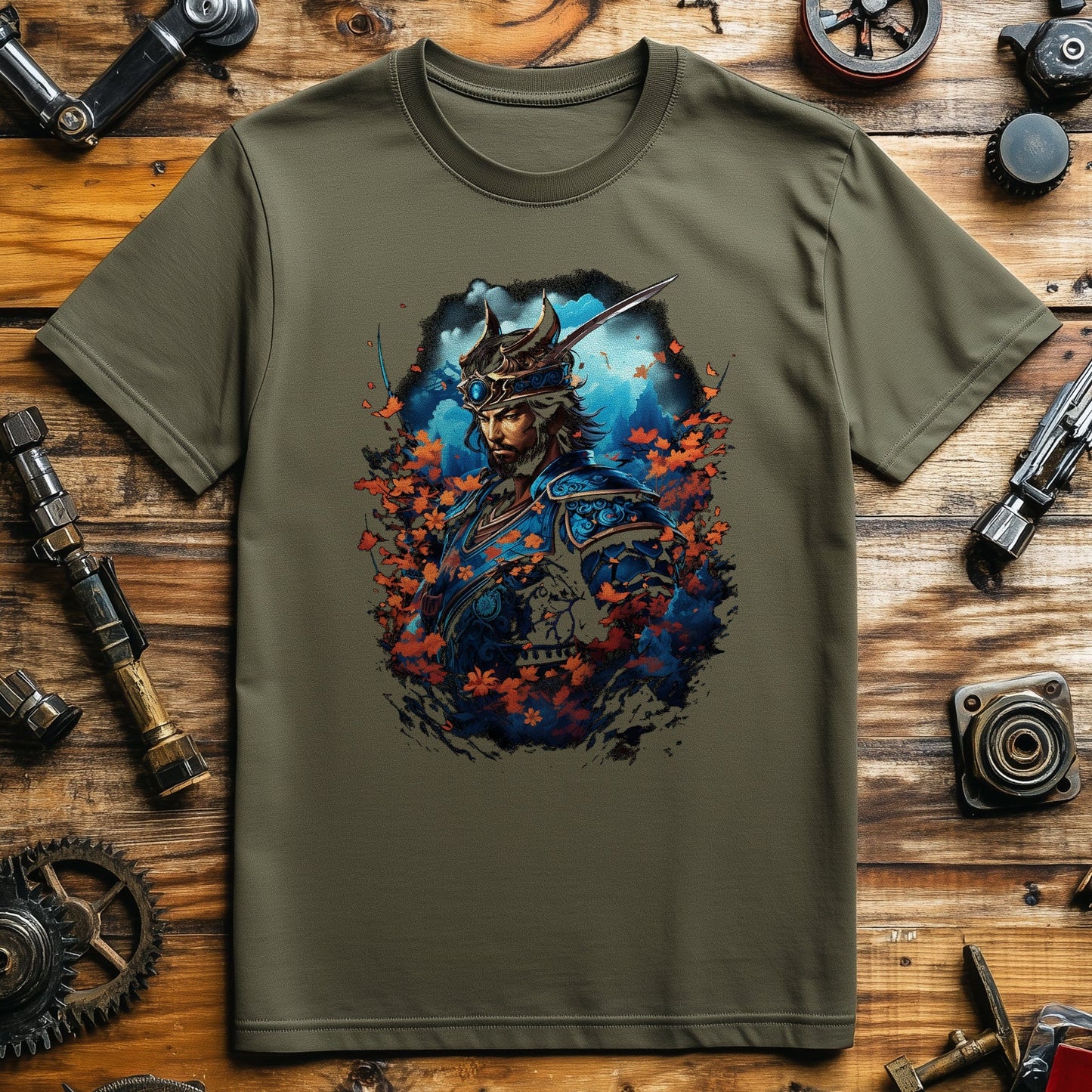 Samurai Warrior Woods T-Shirt -
