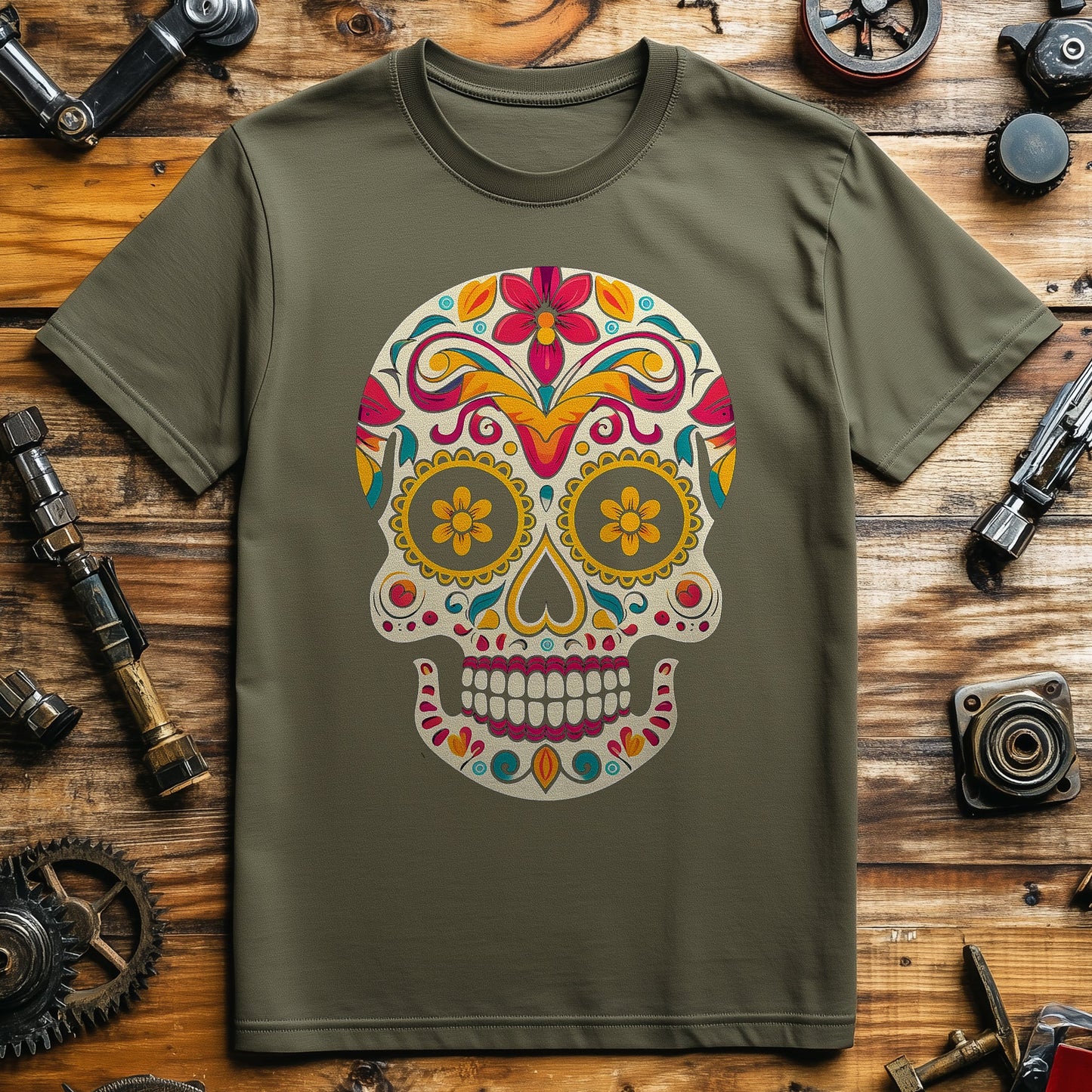 Sugar Skull T-Shirt - Sweetly