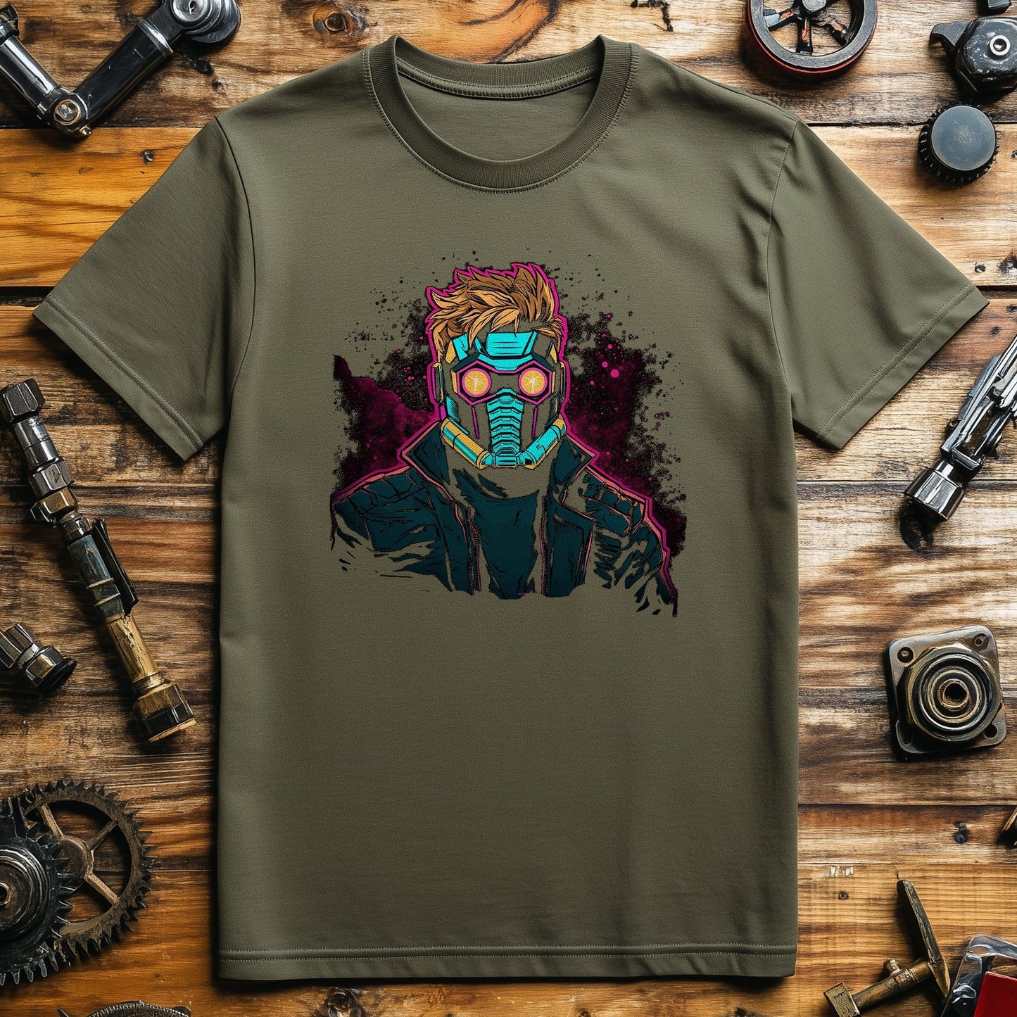 Cyberpunk Starlord T-shirt: Embrace