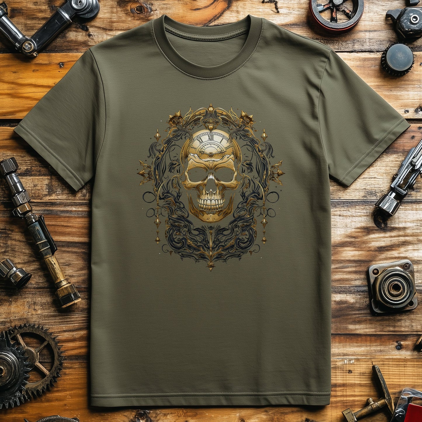 Time-Sku T-shirt - Skull-ingly