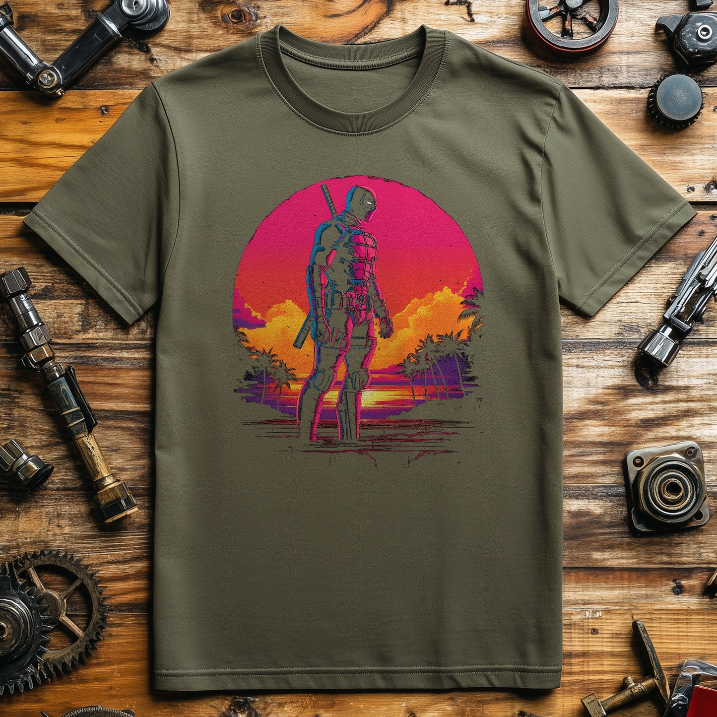 Merc Retrowave T-Shirt - Retro Vibes