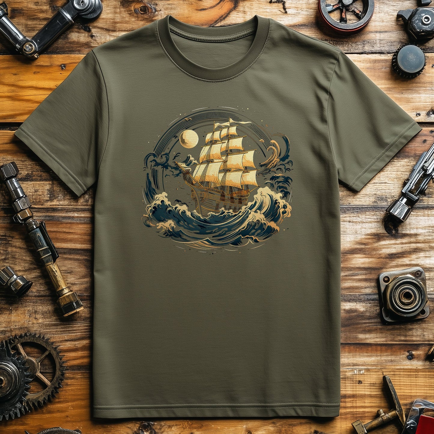 Sailing Ship T-Shirt - Set Sail for