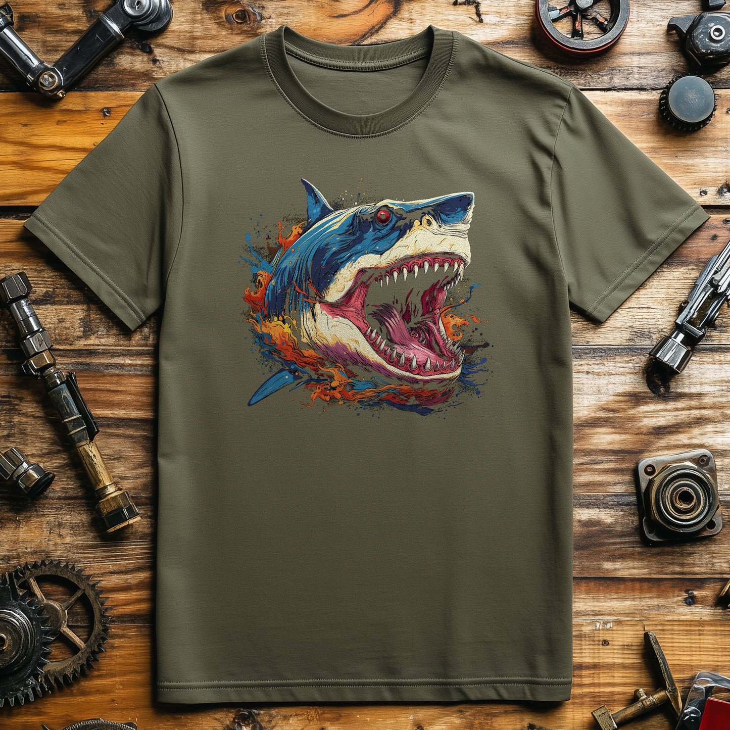 Meg Dinosaur Head T-shirt - Funny