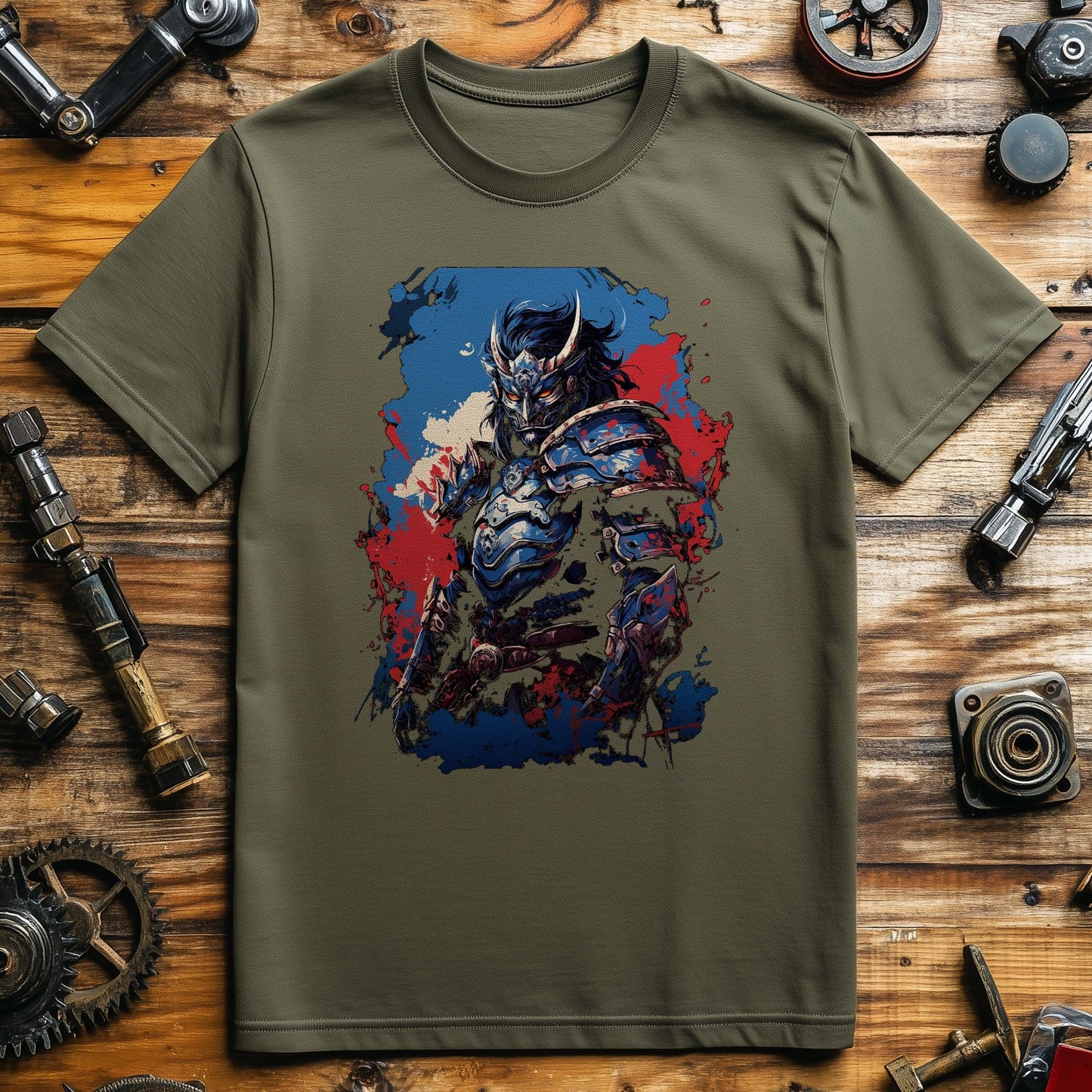 Demon Samurai Warrior T-Shirt -