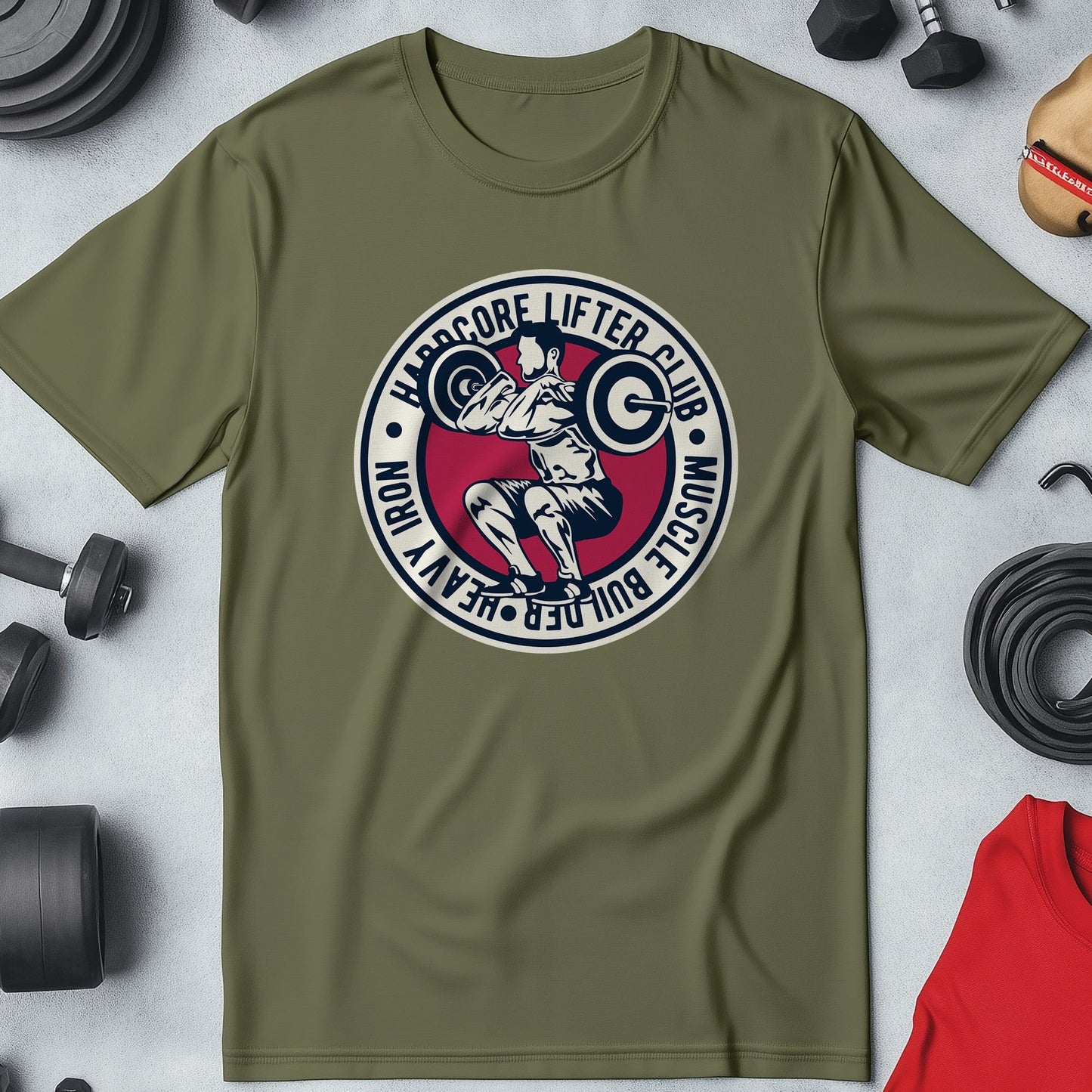 Hardcore Lifter Heavy Iron T-Shirt