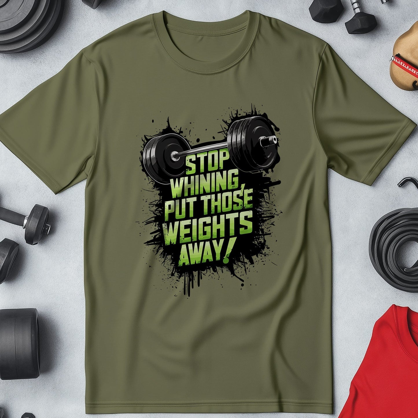 Gym 63 T-shirt Stop whining
