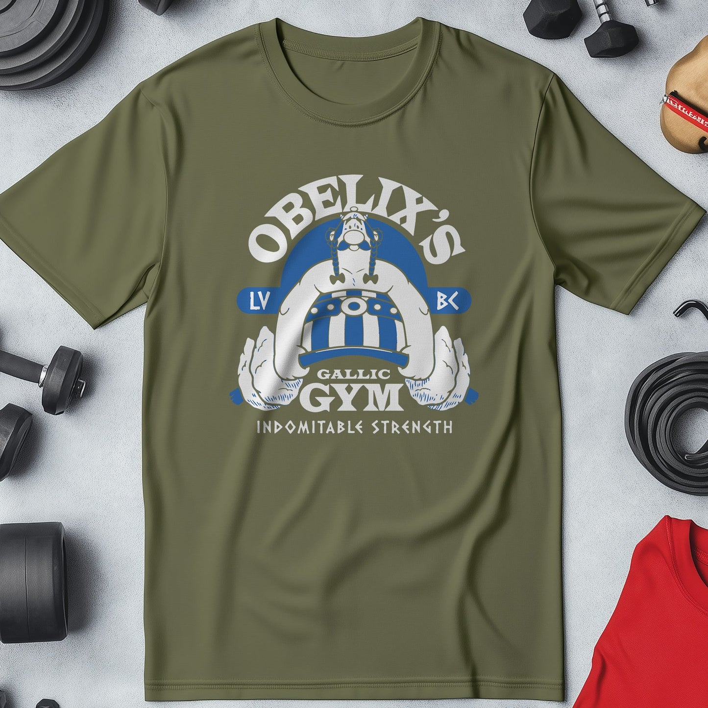 Obelix Gym T-shirt - Flex Your