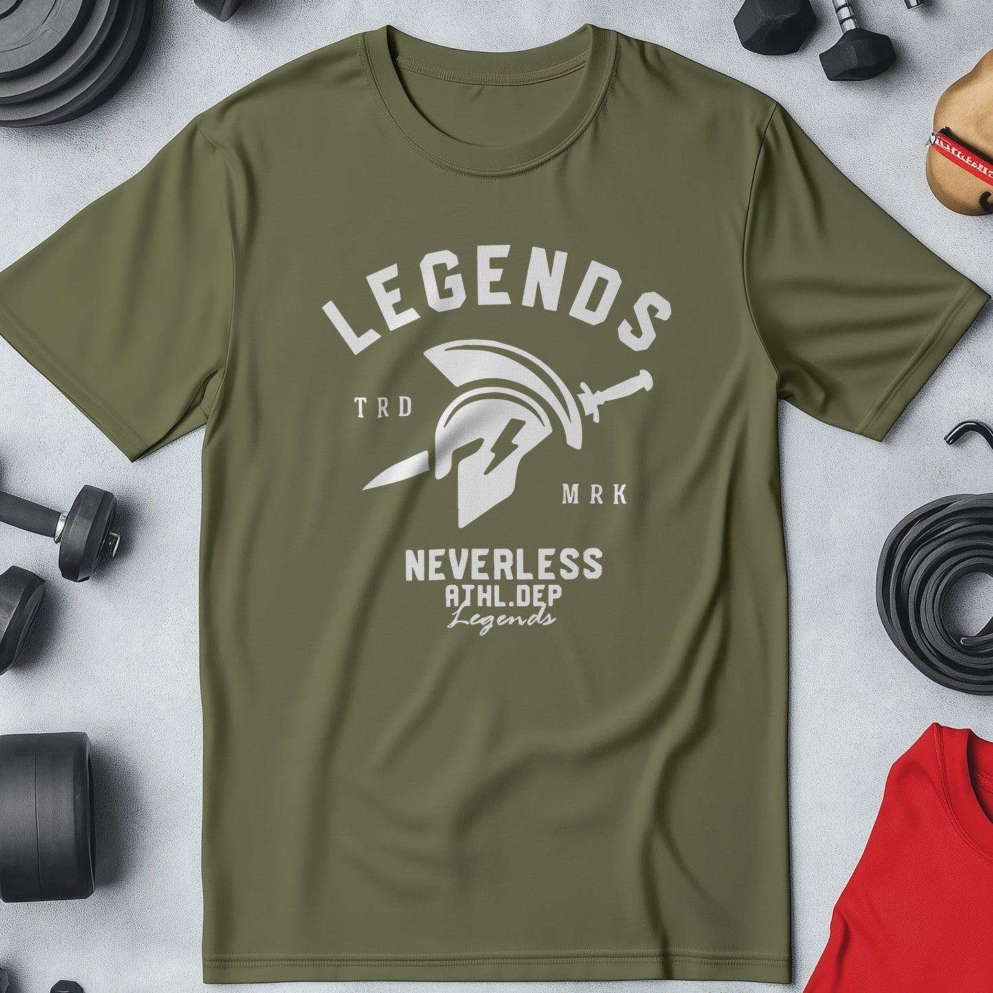 Spartan Legends Athletic T-shirt -