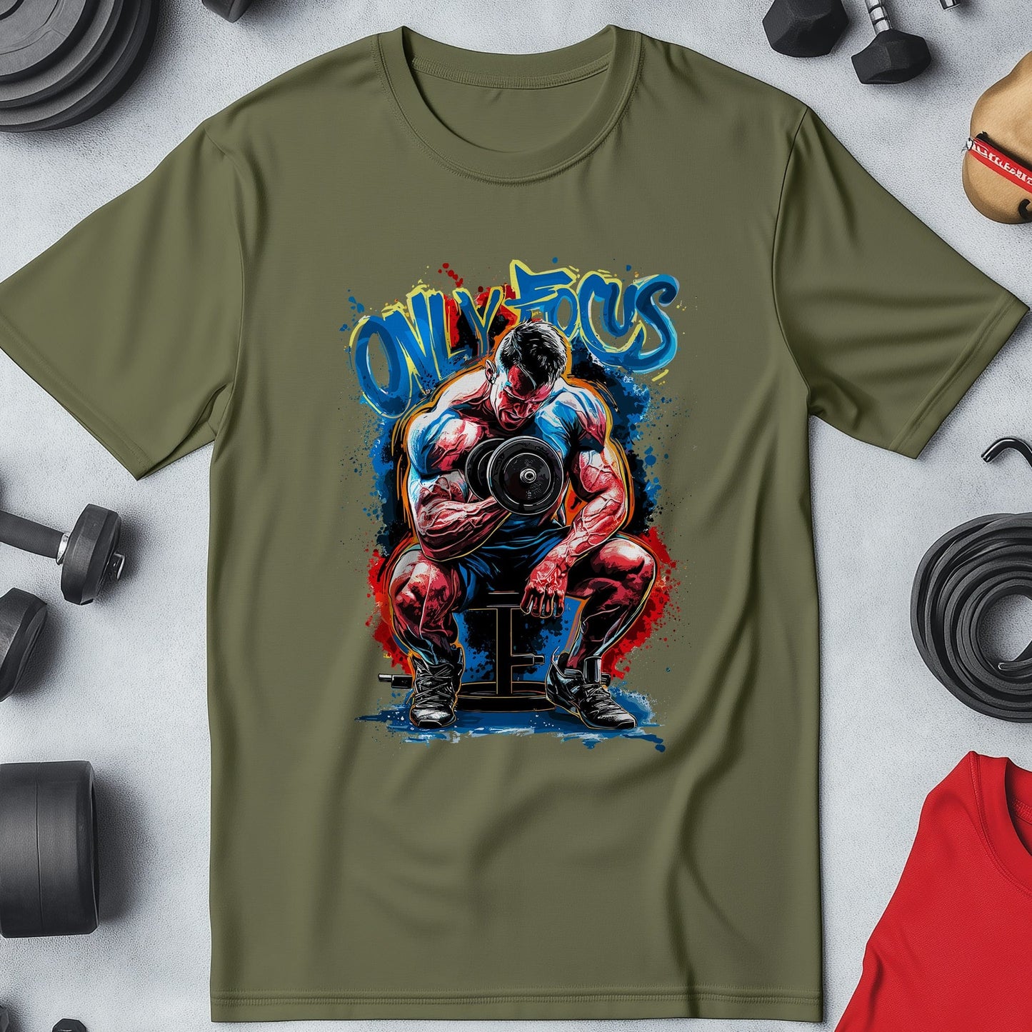 Gym 65 Only focus T-Shirt