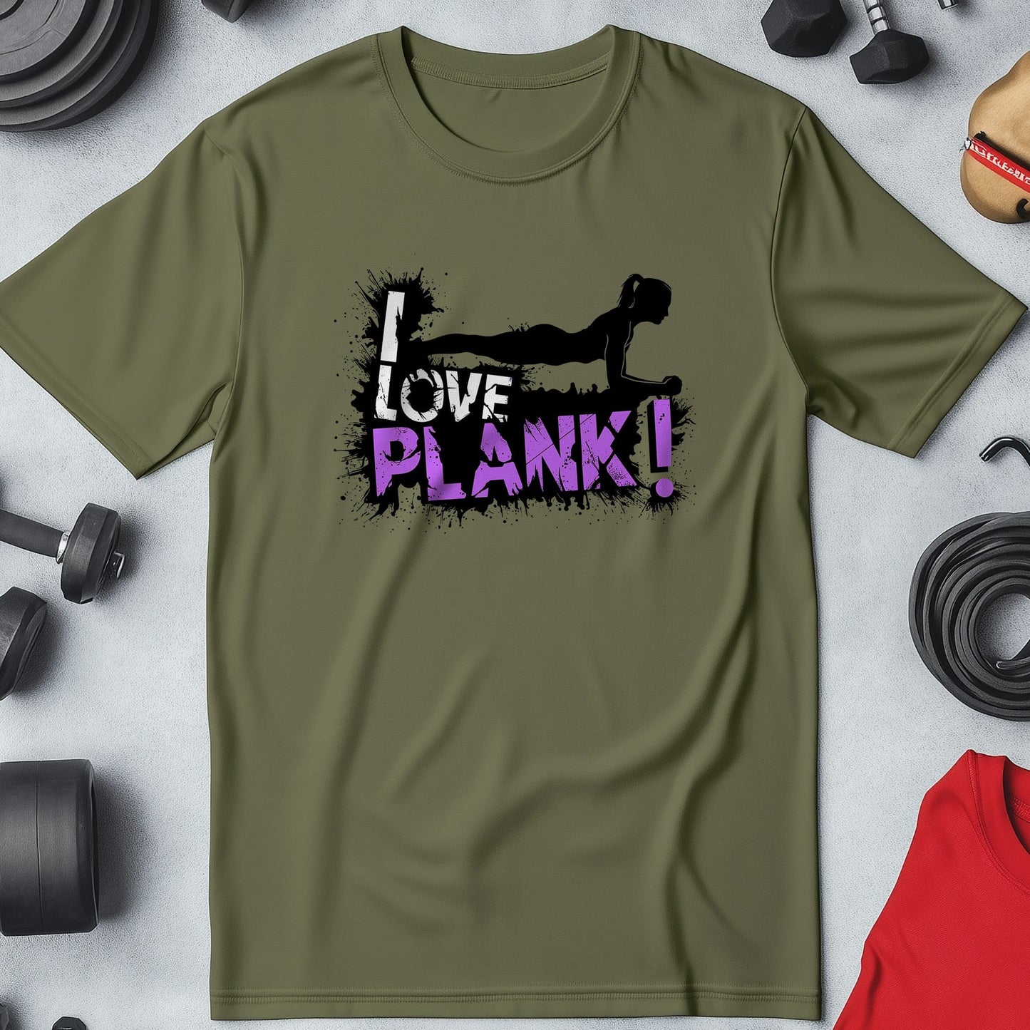 Gym 85 T-Shirt Plank Lovers
